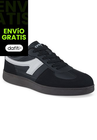 Tenis Casuales Xokod Negro Croydon Para Hombre Croydon