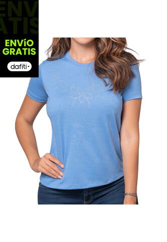 Blusa Amelya Azul Para Mujer Croydon Croydon