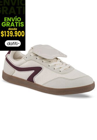 Tenis Urbanos Pedom Beige Croydon Para Mujer Croydon
