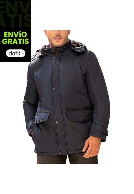 Chaqueta Oscar Azul Para Hombre Croydon