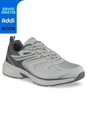 Tenis Urbanos Bilaro Gris-Gris Croydon Para Hombre Croydon