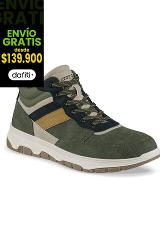 Tenis Urbanos Kemon Verde Croydon Para Hombre Croydon