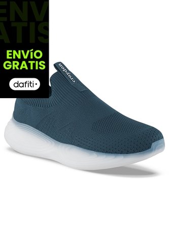 Tenis Para Caminar Shimin Azul Osc Croydon Para Hombre Croydon