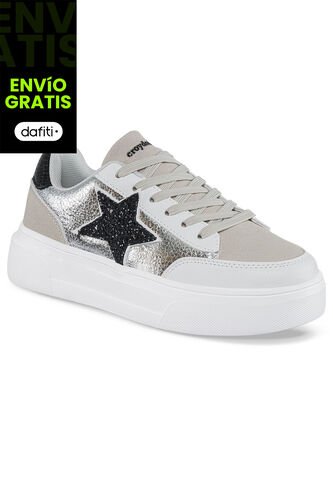 Zapatos Tidal Blanco-Plata Para Mujer Croydon Croydon