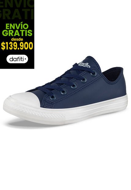 Tenis Casuales Discovery Bajo Retro 2 Ct Azul Croydon Para Mujer
