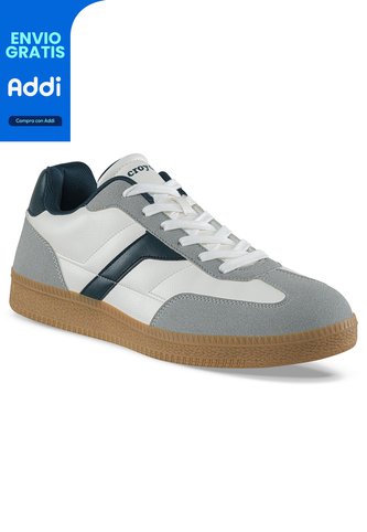 Tenis Casuales Ilor Azul Croydon Para Hombre Croydon