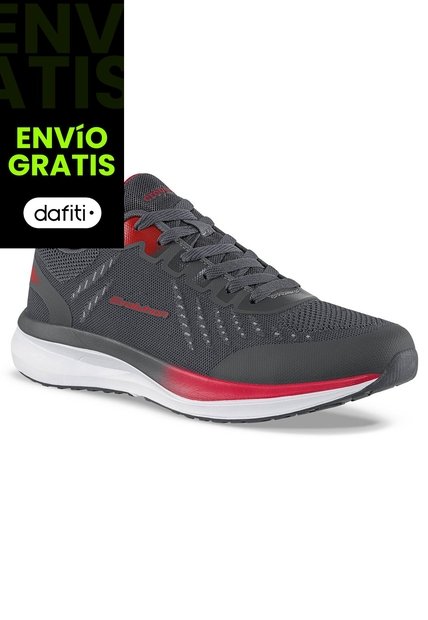 Tenis Running Deno Gris Osc Croydon Para Hombre