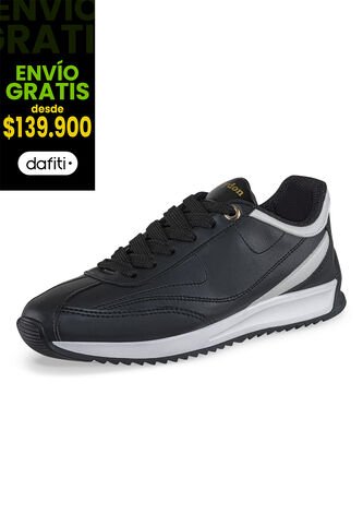 Tenis Urbanos Zaffira Negro Croydon Para Mujer Croydon