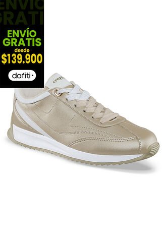 Tenis Urbanos Zaffira Oro Croydon Para Mujer Croydon
