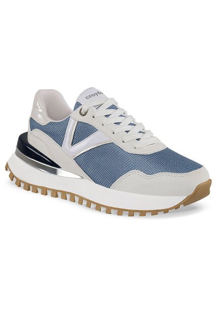 Tenis Urbanos Fiorela Azul Croydon Para Mujer
