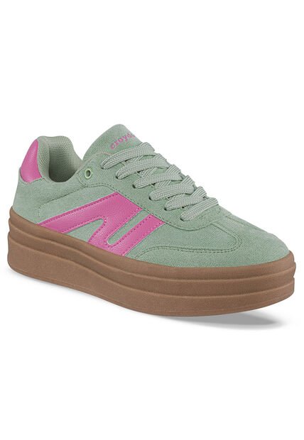 Tenis Urbanos Vintar Verde Croydon Para Mujer