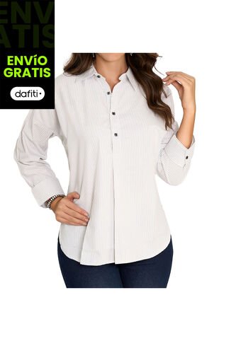Blusa Leti Gris Croydon Para Mujer Croydon