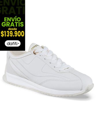 Tenis Urbanos Zaffira Marfil Croydon Para Mujer Croydon