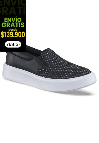 Tenis Casuales Dara Negro Croydon Para Mujer Croydon