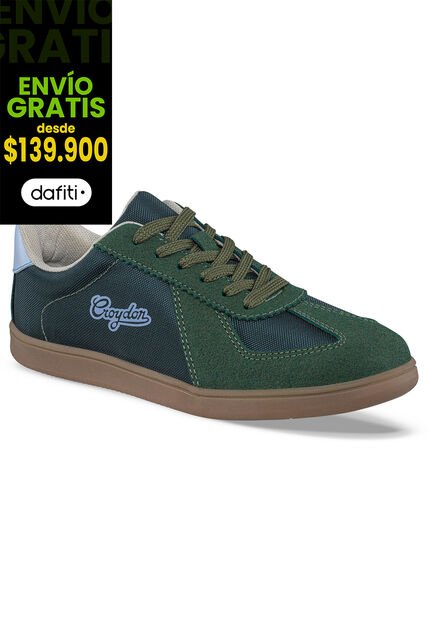 Tenis Urbanos Panope Verde Croydon Para Mujer