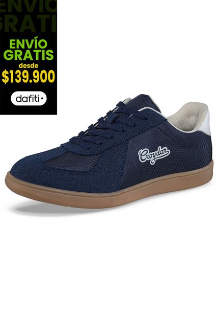 Tenis Urbanos Panope Azul Croydon Para Mujer
