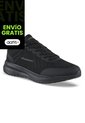 Tenis Running Deno Negro-Negro Croydon Para Hombre de Croydon