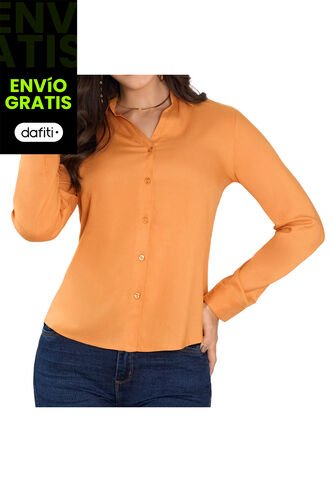Blusa Ela Mostaza Croydon Para Mujer Croydon