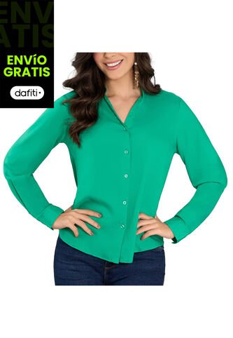Blusa Ela Verde Croydon Para Mujer Croydon