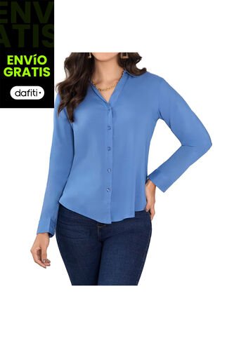 Blusa Ela Azul Croydon Para Mujer Croydon