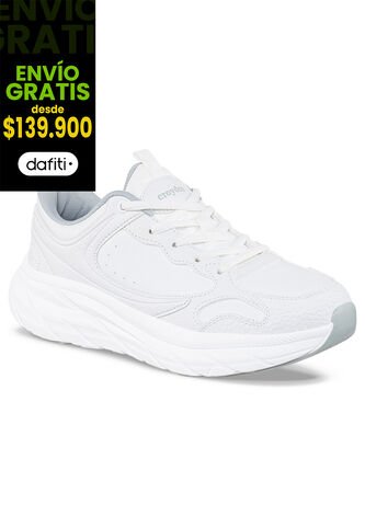Tenis Colegio Lineax C Blanco Croydon Para Niño Y Niña Croydon