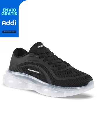Tenis Running Lumo Negro Croydon Para Mujer Croydon