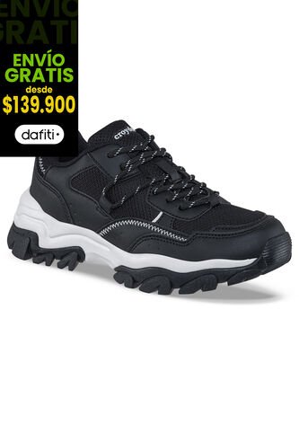 Tenis Urbanos Ztam Negro Croydon Para Mujer Croydon