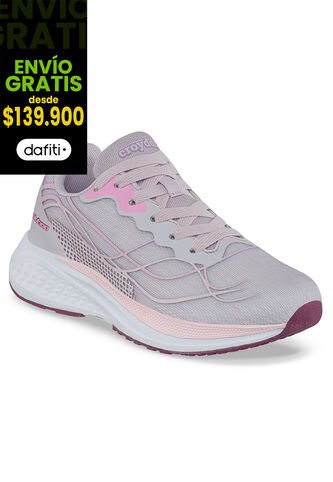 Tenis Running Zuni Palo Rosa Croydon Para Niño Croydon