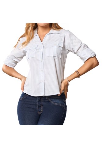 Blusa Jules Turquesa Croydon Para Mujer Croydon