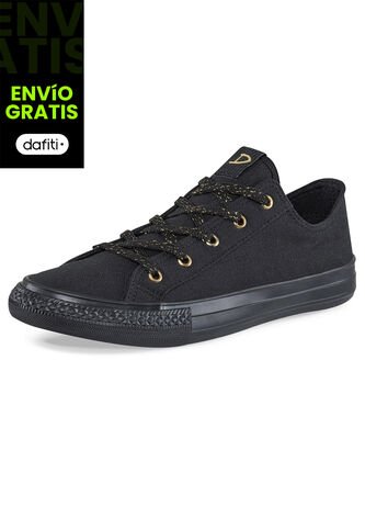 Zapatos School Cake Negro-Negro Para Mujer Croydon Croydon