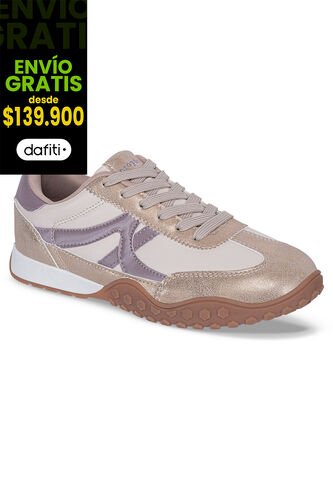 Tenis Urbanos Tebar Palo Rosa Croydon Para Mujer Croydon