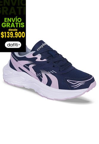 Tenis Running Deko Azul Osc Croydon Para Niño Croydon