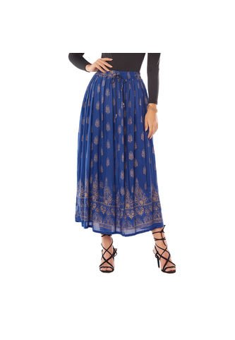 Falda Lorena Azul Para Mujer Croydon Croydon