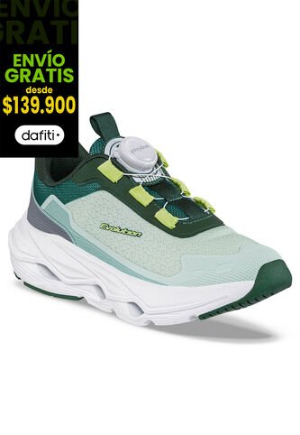 Tenis Running Graw Verde Croydon Para Niña Croydon