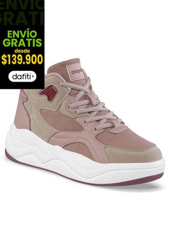 Tenis Urbanos Ysor Rosa Croydon Para Mujer Croydon