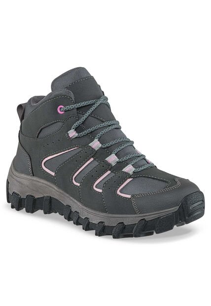 Botas Outdoor Analya Gris Croydon Para Mujer