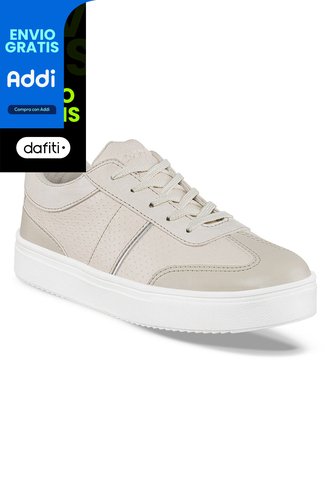 Tenis Shula Beige Croydon Para Mujer Croydon