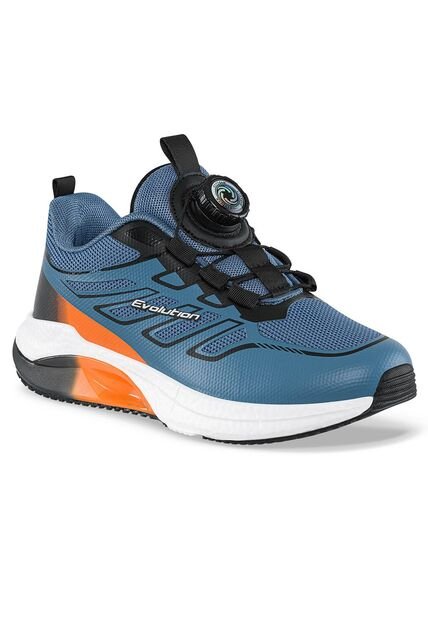 Tenis Running Furam Azul Croydon Para Niño