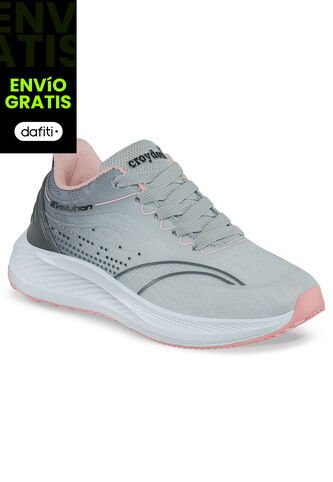 Tenis Running Sotta Gris Para Niña Croydon Croydon