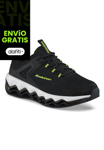 Tenis Running Wuhop Negro Croydon Para Hombre Croydon