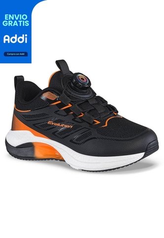 Tenis Running Furam Negro-Nar Croydon Para Niño Croydon