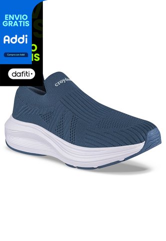 Tenis Para Caminar Wefer Azul Osc Croydon Para Mujer Croydon