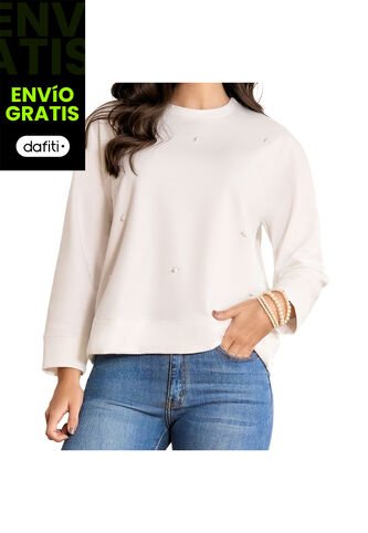 Buzo Alaia Marfil Croydon Para Mujer Croydon