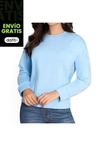 Buzo Alaia Azul Claro Croydon Para Mujer Croydon