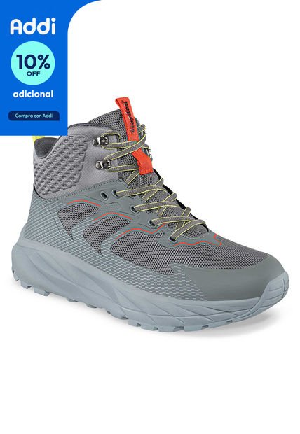 Botas Outdoor Egran Gris Para Hombre Croydon