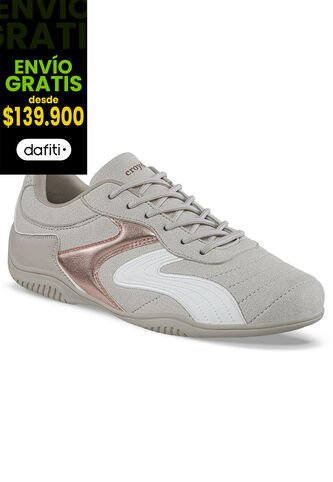 Tenis Urbanos Sevop Beige Croydon Para Mujer Croydon