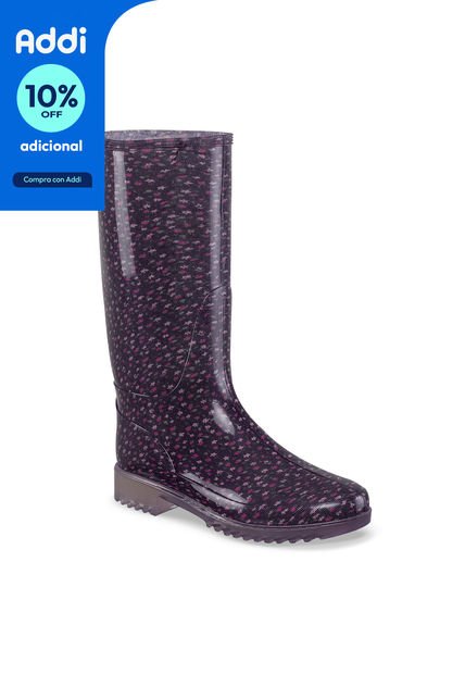 Botas Pvc Tiffany Estampada Fela M.Color Para Mujer Croydon