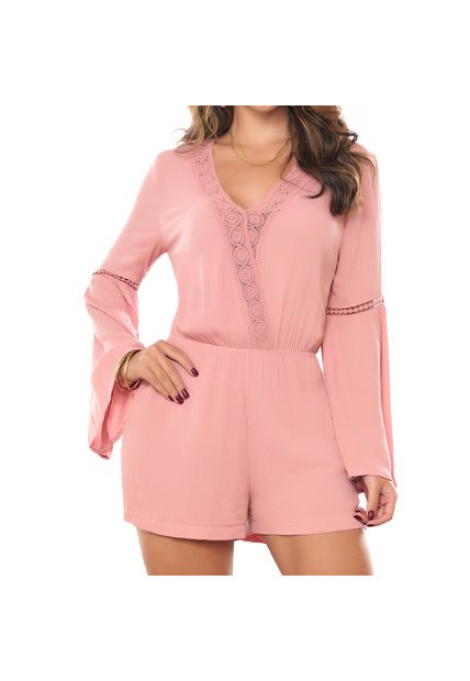 Enterizo Kendall Palo Rosa Para Mujer Croydon