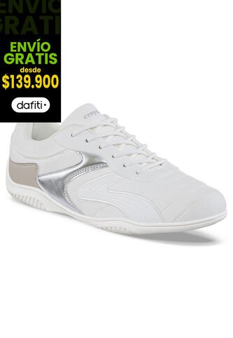 Tenis Urbanos Sevop Blanco Croydon Para Mujer Croydon
