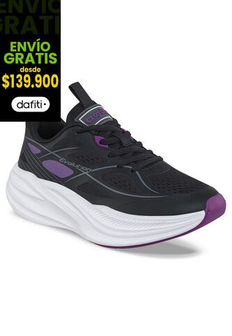 Tenis Running Xudok Negro Croydon Para Mujer Croydon